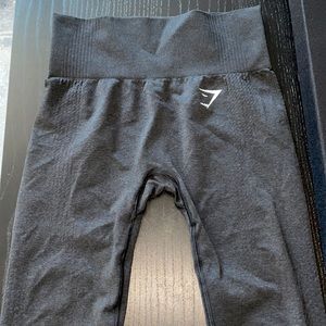 GYMSHARK VITAL SEAMLESS LEGGINGS - BLACK MARL